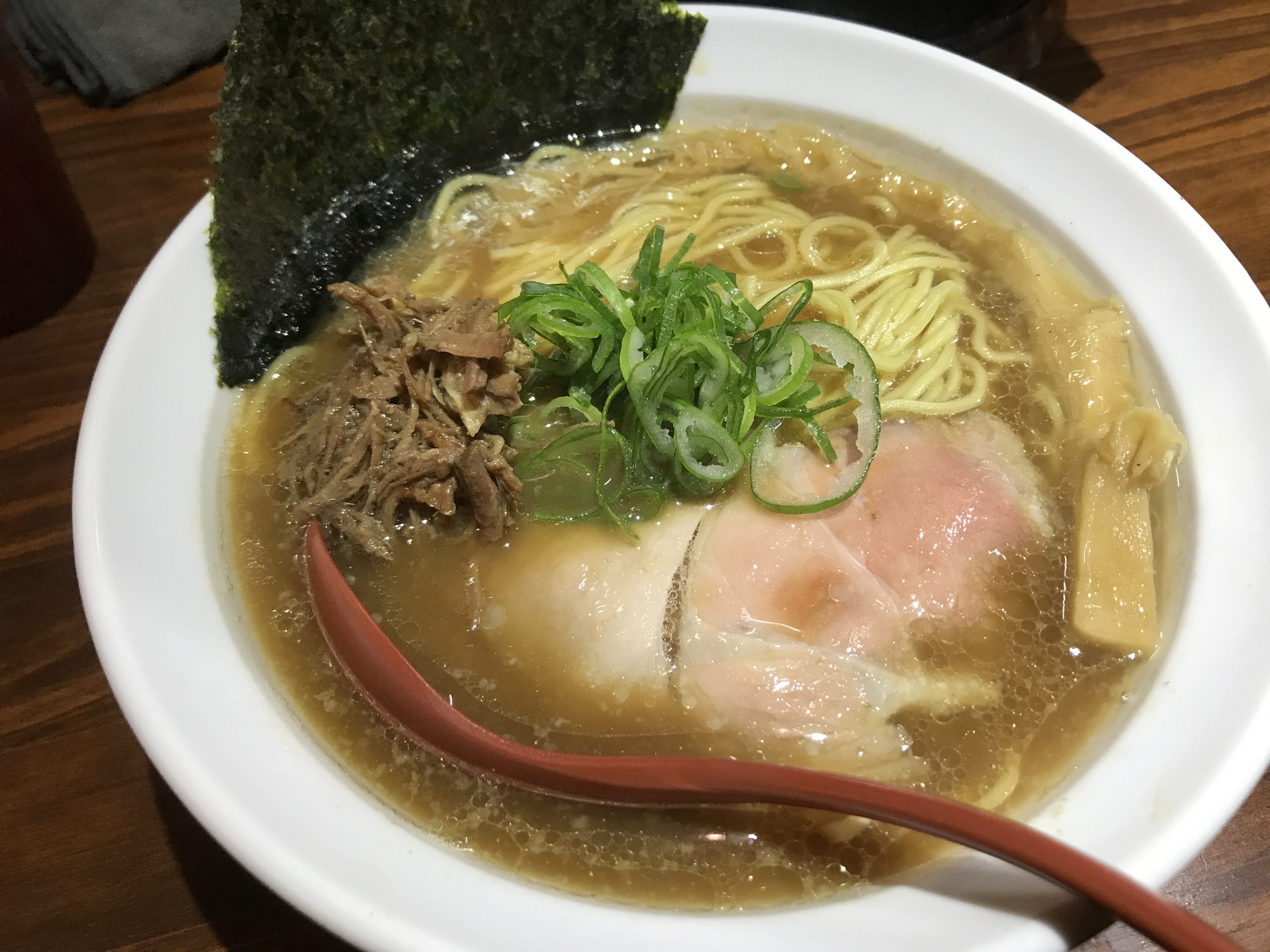 らせん 東長崎 牛骨ラーメン