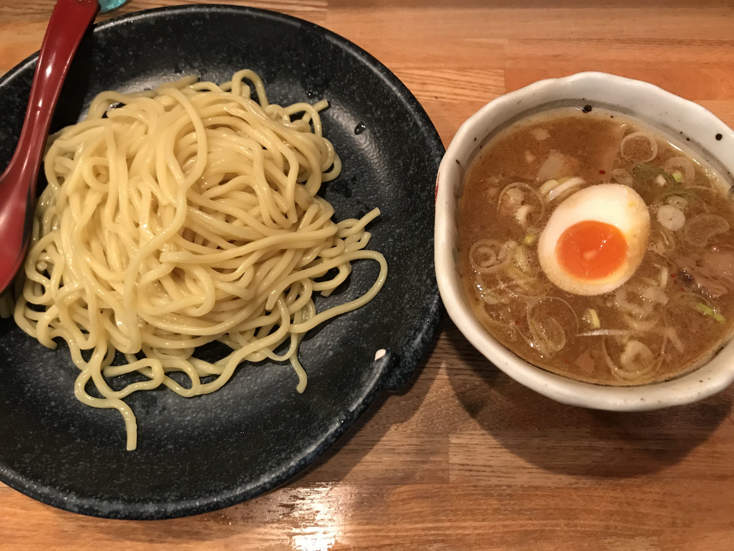 つけ麺道たけし 千川駅（有楽町線）で行列のできるつけ麺屋さんで醤油つけ麺